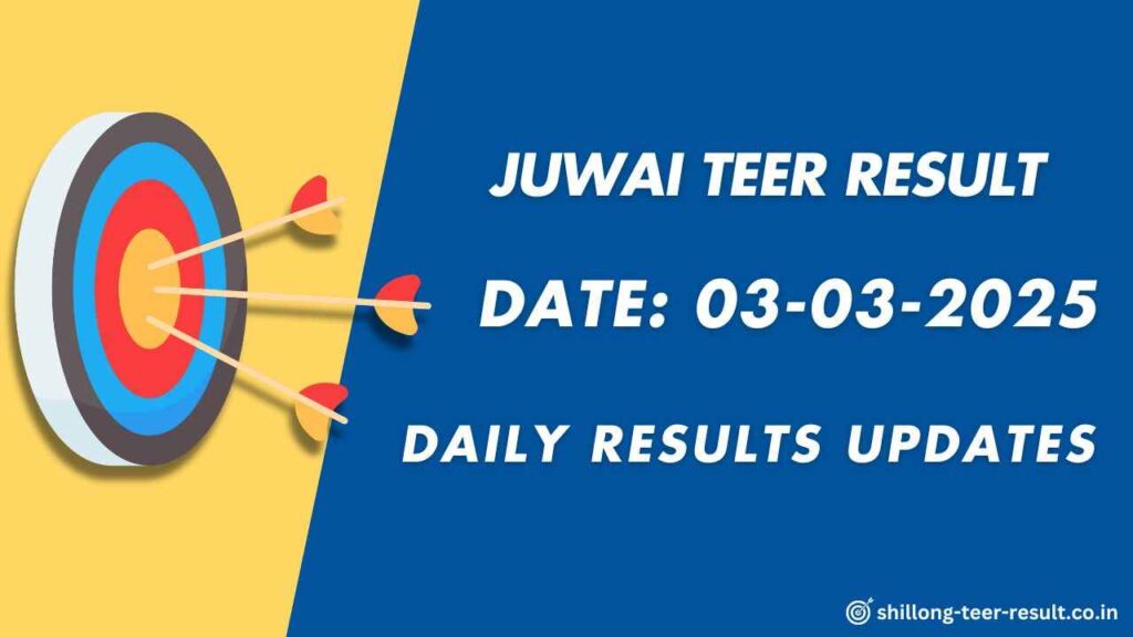 Juwai Lottery Result Today