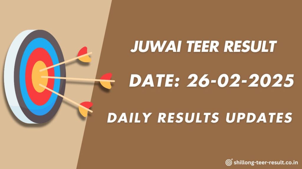 Juwai Teer Result Chart