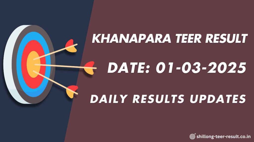 Khanapara Teer Ending Result