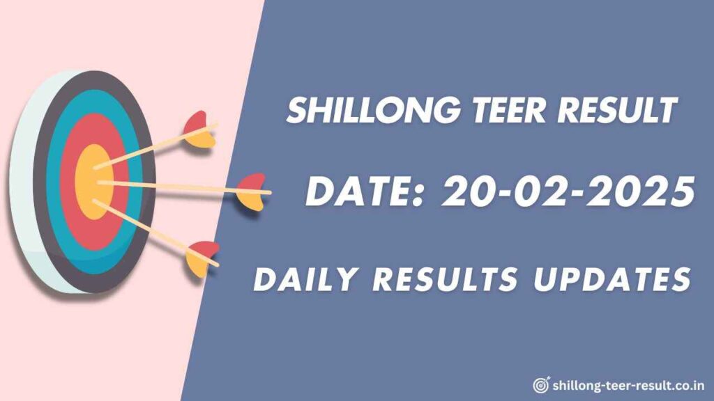 Shillong Teer Target Updates