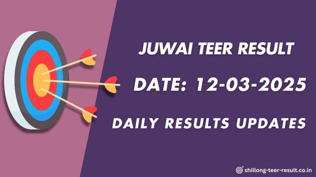 Daily Teer Result Juwai 12-03-2025