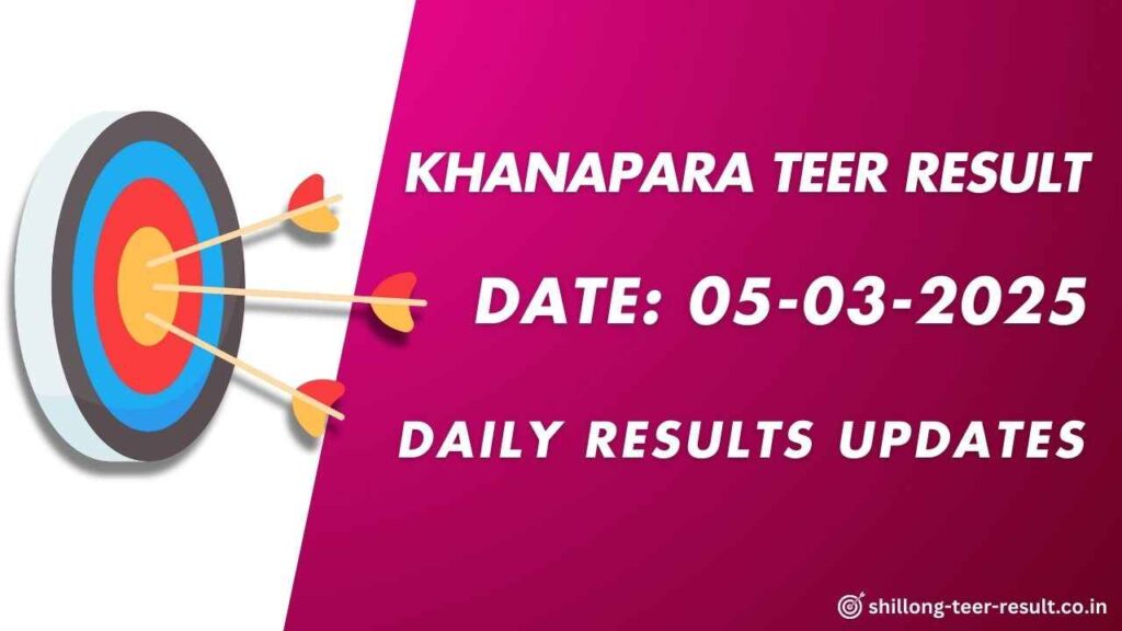 Khanapara Teer Result House Ending