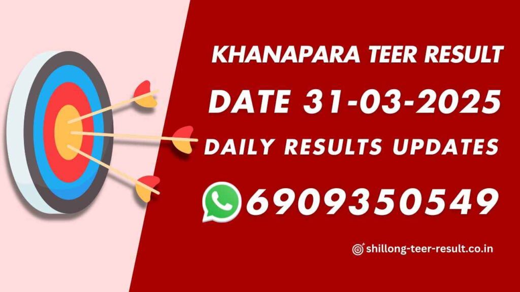 Khanapara Teer Game Previous Result