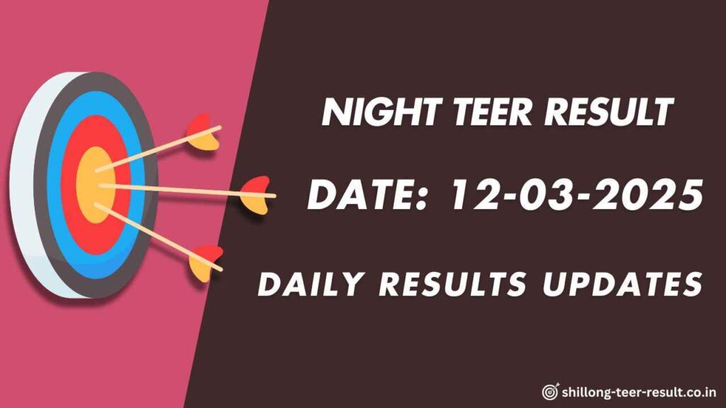 Shillong Night Previous Result
