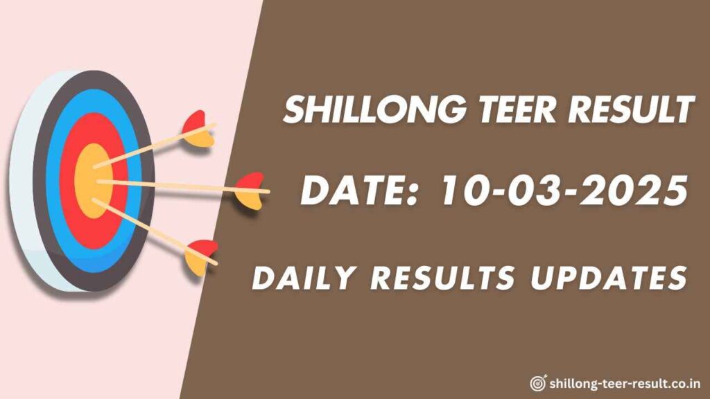 Shillong Teer Chart Night